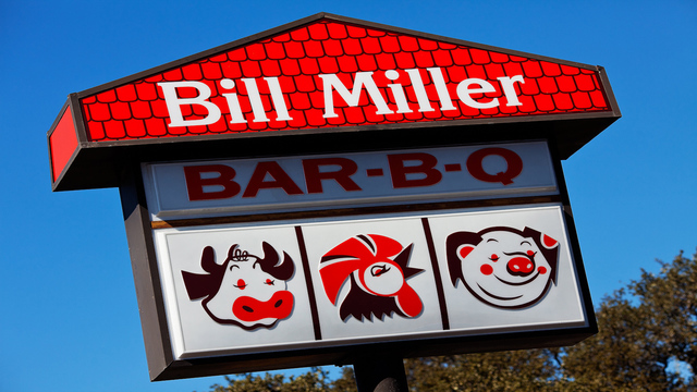 Bill Miller BBQ Breakfast Menu with Prices