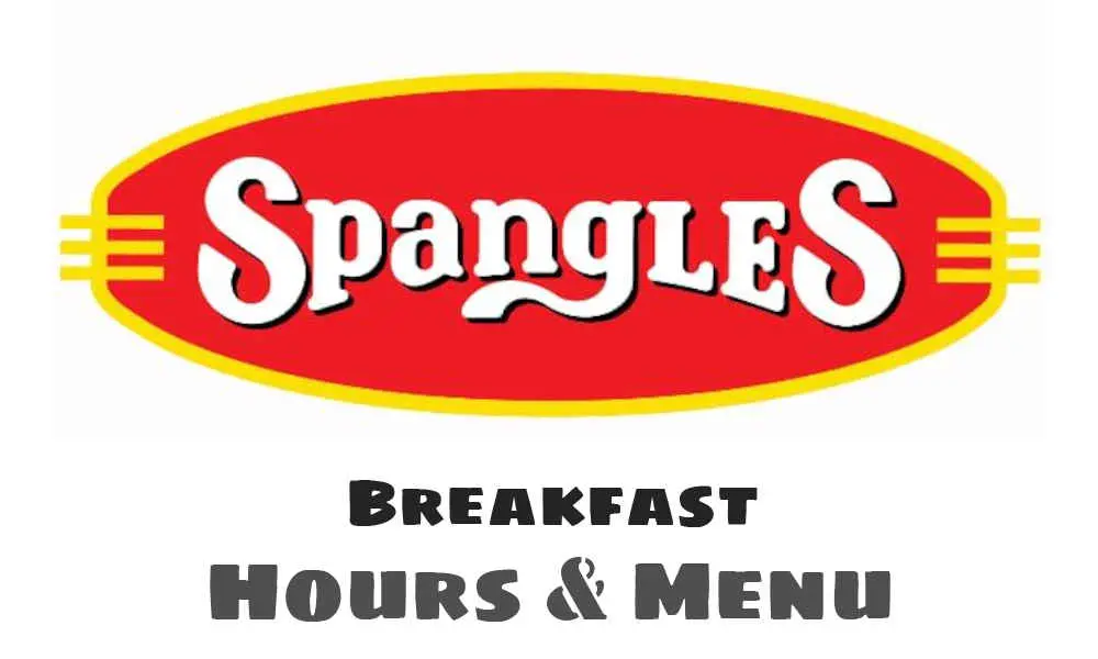 Spangles Breakfast Menu
