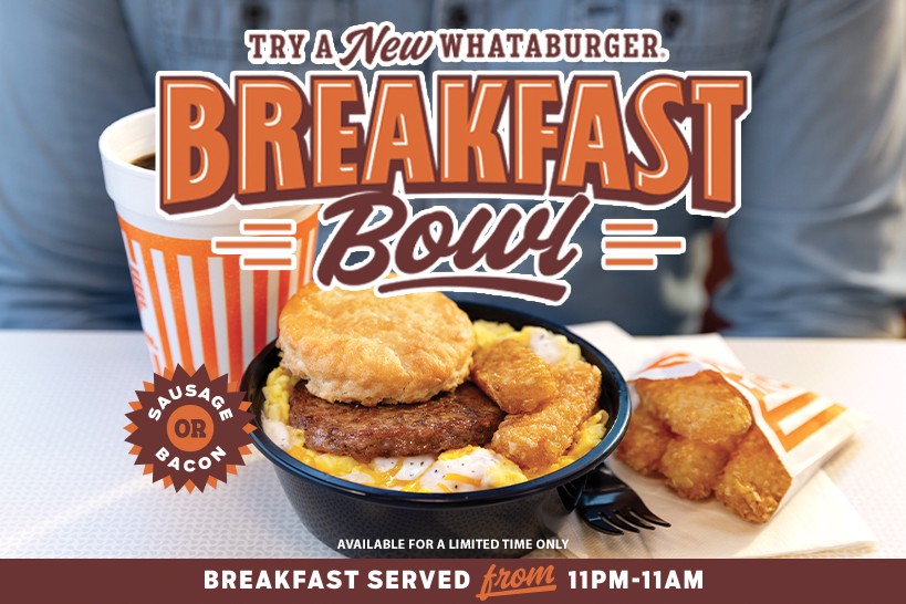 Whataburger Breakfast Menu